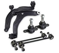 BESTPRICE ATP 2x Eje delantero inferior izquierdo y derecho con rótula | Compatible con: VW MULTIVAN T5, TRANSPORTER T5 Bus, TRANSPORTER T5 Kasten, TRANSPORTER T5 Platasche/Chasis (7JD, 7JE, 7JL