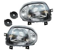 BESTPRICE ATP 2x Faros delanteros Faros principales izquierda + derecha