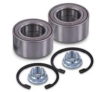BESTPRICE ATP 2x Juego de rodamientos de rueda trasera, compatible con BMW