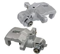 BESTPRICE ATP 2x Pinza de freno trasera izquierda y derecha con 1 pistón,