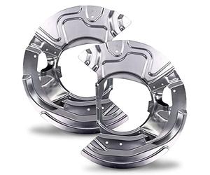 BESTPRICE ATP 2x Placa de anclaje delantera izquierda y derecha protector