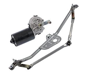 BESTPRICE ATP Motor limpiaparabrisas 12v delantero + varillaje | Compatible con: Audi A4 B5, A4 B5 Avant, VW Passat B5, Passat B5 Variant