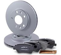 BESTPRICE Juego de frenos eje delantero incl. discos de freno ventilados Ø 269 mm + pastillas de freno delanteras, compatible con DACIA DUSTER (HM_), DUSTER (HS_), DUSTER furgoneta/SUV