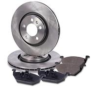 BESTPRICE Juego de frenos eje delantero incl. discos de freno ventilados Ø 280+pastillas de freno delanteras AUDI A3 (8L1), SEAT LEON (1M1), SKODA OCTAVIA 1 (1U2) (1U5), VW BORA, GOLF 4, NEW BEETLE