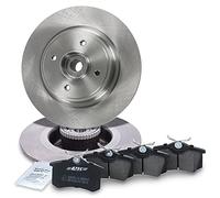 BESTPRICE Juego de frenos eje trasero in iscos de freno Ø 274 mm completos + pastillas de freno traseras RENAULT MEGANE I Grandtour (KA0/1_), MEGANE Scenic (JA0/1_), SCÉNIC I (JA0/1_, FA0_)