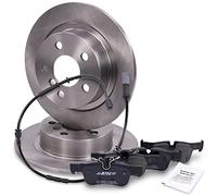 BESTPRICE Juego de frenos eje trasero in iscos de freno Ø 280 mm completos + pastillas de freno traseras BMW 2 Active Tourer (F45), 2 Gran Tourer (F46), X1 (F48), MINI MINI CLUBMAN (F54)