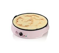 Bestron ASW650P Crepemaker con placa intercambiable, plástico/metal