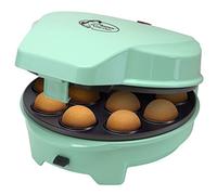 Bestron Cakemaker 3 en 1, Diseño Retro, Para donuts y muffins, Sweet Dreams, Antiadherente, 700 W, Menta