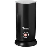 Bestron Espumador de Leche Eléctrico, Viva Italia, Inalámbrico, 550 W, 300 ml, Negro