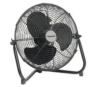 Bestron Ventilador de Suelo, Estilo Retro, Ajustable verticalmente, Altura: 39 cm, Ø 35 cm, 55 W, Negro