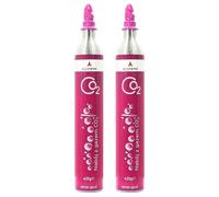 Bestschweissen.de EDMAR - Cilindro de CO2 Quick Connect para SodaStream, hasta 60 l de agua, aluminio, compatible con Art, Duo, Terra (2 unidades)