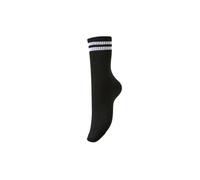 Bestseller A/S Calcetines Pccally Noos para mujer, Negro/rayas: blanco brillante, Talla única