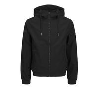 Bestseller A/S JJEBASIC Softshell Hood NOOS - Chaqueta para hombre, color negro, S, Negro, S