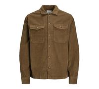 Bestseller A/S Jjedallas Corduroy - Camiseta de Manga Corta para Hombre, Otter, S