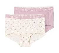 Bestseller A/S NKFHIPSTER 2P Buttercream Floral Noos Braguita, 122/128 para Niñas