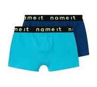 Bestseller A/S NKMBOXER 2P Solid Noos Bóxer, Navy Peony, 158/164 para Niños