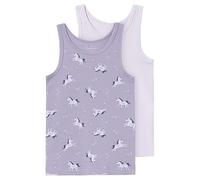 Bestseller A/S NMFTANK Top Lavender Aura Unicorn Noos Camisetas, 104 para Niñas