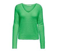 Bestseller A/S Onlella Piumo LS V-Cuello CC Knt Suéter, Island Green, L para Mujer