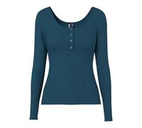 Bestseller A/S Pckitte LS Top Noos BC Camiseta de Manga Larga, Gris Oscuro, XS para Mujer