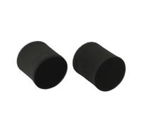 Besttoolifes 2 tapones de espuma para altavoz, varios tamaños, 72 x 60, 80 x 80, 85 x 100, 90 x 80, 95 x 100 100 x 60 100 x 100 mm, control de graves de afinación de audio, negro (80 x 80 mm)