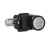 Besttoolifes 20 mm, cerradura de batería de metal para bicicleta eléctrica y llave para carcasas de batería Hailong 1 y 2, opciones de 11 mm y 20 mm, acabado plateado y negro, compatible con cajas de