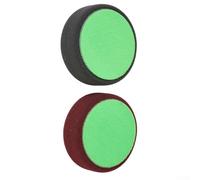 Besttoolifes 3 almohadillas de pulido de esponja para pulido de coche, almohadillas de pulido de espuma de 3 pulgadas, 5.5 pulgadas, 6.5 pulgadas con diseño de disipación de calor para encerar y