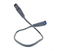 Besttoolifes 60 cm Cable de extensión para motor de bicicleta eléctrico Mid-Drive (M41, M500, M510, M560, M800, M820) - ABS, 30 cm/60 cm, compatible con sensor de velocidad