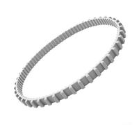 Besttoolifes 9983152-R2 pistas grises, pieza de repuesto de goma, compatible con limpiadores robóticos de piscinas, duradero, mejora la maniobrabilidad, accesorio de piscina