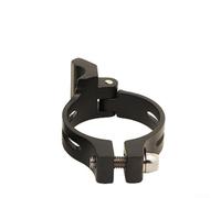 Besttoolifes Abrazadera adaptadora de desviador delantero de 34,9 mm para bicicleta, kit de conversión de aleación de aluminio soldada a abrazadera, diámetro del tubo de asiento de 31,8 mm/34,9 mm