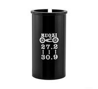 Besttoolifes Abrazadera para tija de sillín de bicicleta de aleación de aluminio, adaptador reductor de tija de asiento, anodizado mecanizado CNC para bicicleta de montaña, bicicleta de carretera