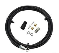 Besttoolifes Accesorios de freno de disco hidráulicos de 200 cm, presión de inserción de oliva, 3 capas, línea de aceite de freno con manguera mecanizada, compatible con tener (juego B)