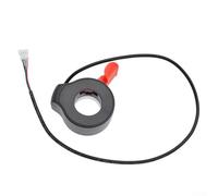 Besttoolifes Acelerador de acelerador de pulgar eléctrico con sensor Hall, construcción ABS, 44 x 22 mm, cable de 400 mm, compatible con Xiaomi y la mayoría de modelos de patinete eléctrico