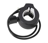 Besttoolifes Acelerador de acelerador de pulgar eléctrico con sensor Hall, construcción ABS, 44 x 22 mm, cable de 400 mm, compatible con Xiaomi y la mayoría de modelos de patinete eléctrico