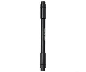 Besttoolifes Adaptador de eje pasante para buje trasero de bicicleta de 135/142/148 x 12 mm a 10 mm, kit de conversión de aleación de aluminio para ruedas de bicicleta de carretera MTB, negro (135 mm)