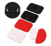 Besttoolifes Adaptador de montaje de teléfono móvil de bicicleta de carretera, plantilla de plástico para caja de teléfono, extensor adhesivo para teléfono móvil (2PCS)