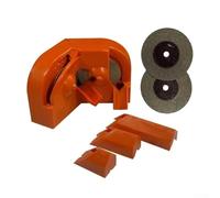 Besttoolifes Afilador eléctrico de brocas con 3 soportes y 2 ruedas de molienda para metal, madera, plástico, herramienta de pulido de doble cara para taladros, tijeras, cortadores, rebanadoras de