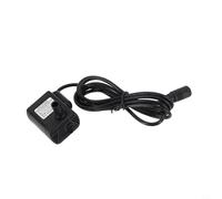 Besttoolifes Agua de CC sin escobillas de 12 V sumergible circulante para fuentes y estanques de peces, bajo ruido, compatible con energía solar, agua pequeña (CC 5.5 V ~ 12 V)