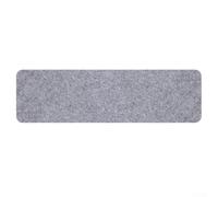 Besttoolifes Alfombrilla antideslizante para seguridad en el hogar, 76 x 20,3 cm, lavable, protección de escalera con respaldo automático, gris oscuro/marrón/beige/gris ahumado (gris ahumado)