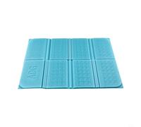 Besttoolifes Almohadilla de dormir de espuma XPE para acampar y senderismo, ligera, plegable, para exteriores, 385 x 275 x 8 mm, desplegada, aislante térmico, portátil, cojín de picnic