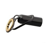 Besttoolifes Anillo guía superior de punta de acero inoxidable con componente de cerámica para caña de pescar para construir y reparar, anillo de ojo de acero duradero, resistente al desgaste para