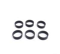 Besttoolifes Arneses de tanque de 32 mm de diámetro interior, 6 unidades, accesorios de arnés de buceo, correas de goma, compatibles con placa trasera para correas de peso y cinturones