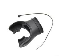 Besttoolifes B, Boquilla de silicona para buceo, para computadoras de buceo, grado alimenticio, inodoro, suave y elástico, accesorio de tubo de respiración de segunda etapa con ranura para bridas (4,8