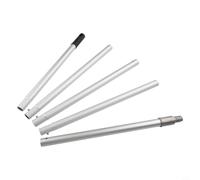 Besttoolifes Barra telescópica de 3,6 m para techos altos, barra de extensión de aleación de aluminio de 9 secciones para ventiladores, barra de metal ligera, resistente a la corrosión