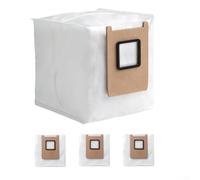 Besttoolifes Bolsa de polvo para aspiradora Omni E25/E28, bolsa de polvo desechable de repuesto no tejida para estación de vaciado automático (paquete de 4)