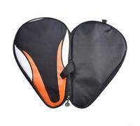 Besttoolifes Bolsa impermeable Oxford para raqueta de tenis de mesa con acolchado de espuma, a prueba de polvo, funda para bates de pong y palo, con asa de transporte para entrenamiento de competición