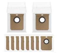 Besttoolifes Bolsas de polvo para aspiradora compatibles con Conga 15090 Spin For Revolution Home & Wash - Filtro fundido de gran capacidad de 3,5 L (paquete de 10)