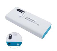 Besttoolifes Bomba de aire aireadora de pesca alimentada por USB con batería de litio recargable de 3000 mAh, clip de acero inoxidable ajustable y piedra de burbujas para cubos de cebo vivo