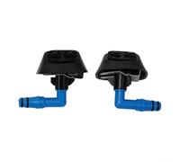 Besttoolifes Boquilla de lavado de faros para Saab 9-3 (2003-2012), boquilla telescópica, par izquierdo y derecho, montaje en parachoques delantero, compatible con xenón