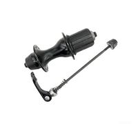 Besttoolifes Buje trasero de aleación de aluminio de 32 agujeros para bicicletas de carretera con freno en V, 130 mm sobre la tuerca de bloqueo, compatible con 7-8 velocidades, pincho de liberación