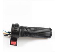 Besttoolifes C, Acelerador eléctrico para bicicleta eléctrica y scooters eléctricos, construcción ABS, control de velocidad hacia adelante/atrás y alta/media/baja, longitud del cable de 400 mm, negro